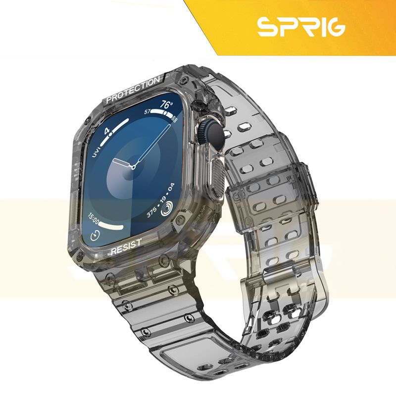 بند اسپریگ مدل CLR Resist G-Shock مناسب برای اپل واچ سری Se/1/2/3/4/5/6/7/8/9 سایز 42/44/45 میلی متری